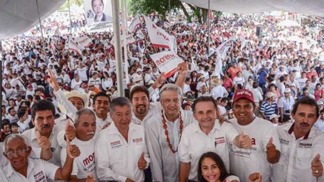 La exhibición de músculo político de AMLO fue moderada