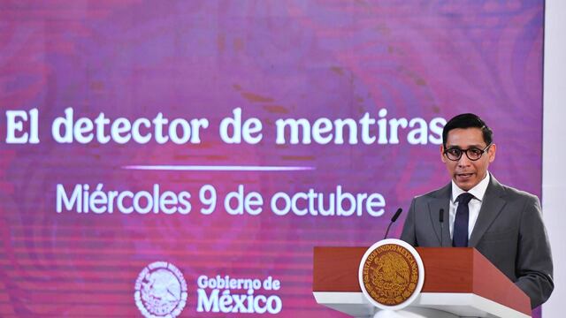Miguel Ángel Lorsa, coordinador de Infodemia, durante la presentación de la sección "El detector de mentiras"