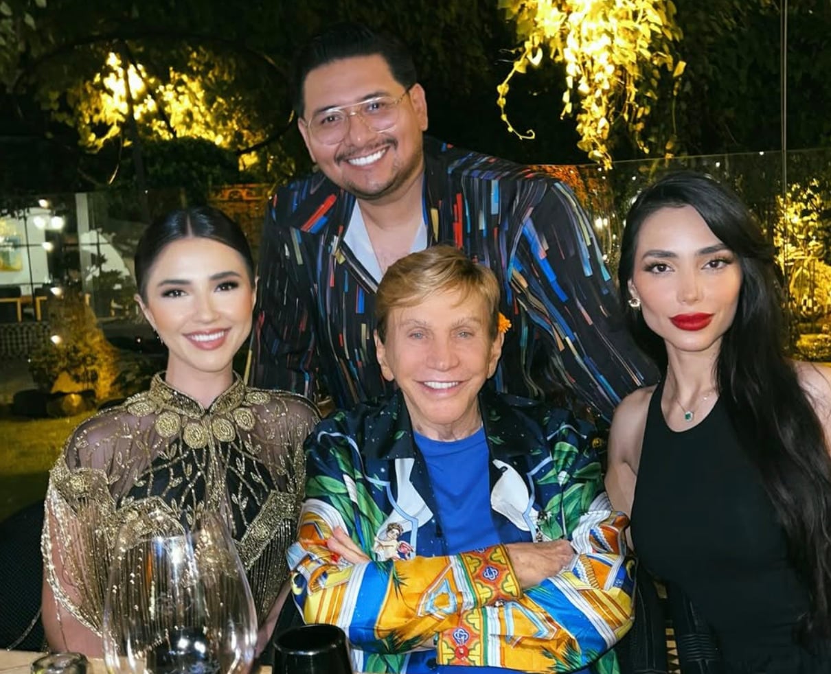 Geroge Figueroa con Osmel Souza, exasesor de Miss Universo