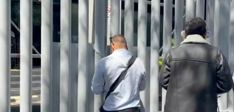 Trabajadores del Poder Judicial de la Federación toman edificios durante paro