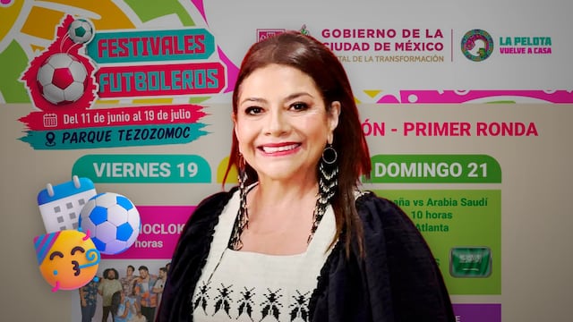 Clara Brugada anuncia festivales futboleros para la CDMX por el Mundial 2026.