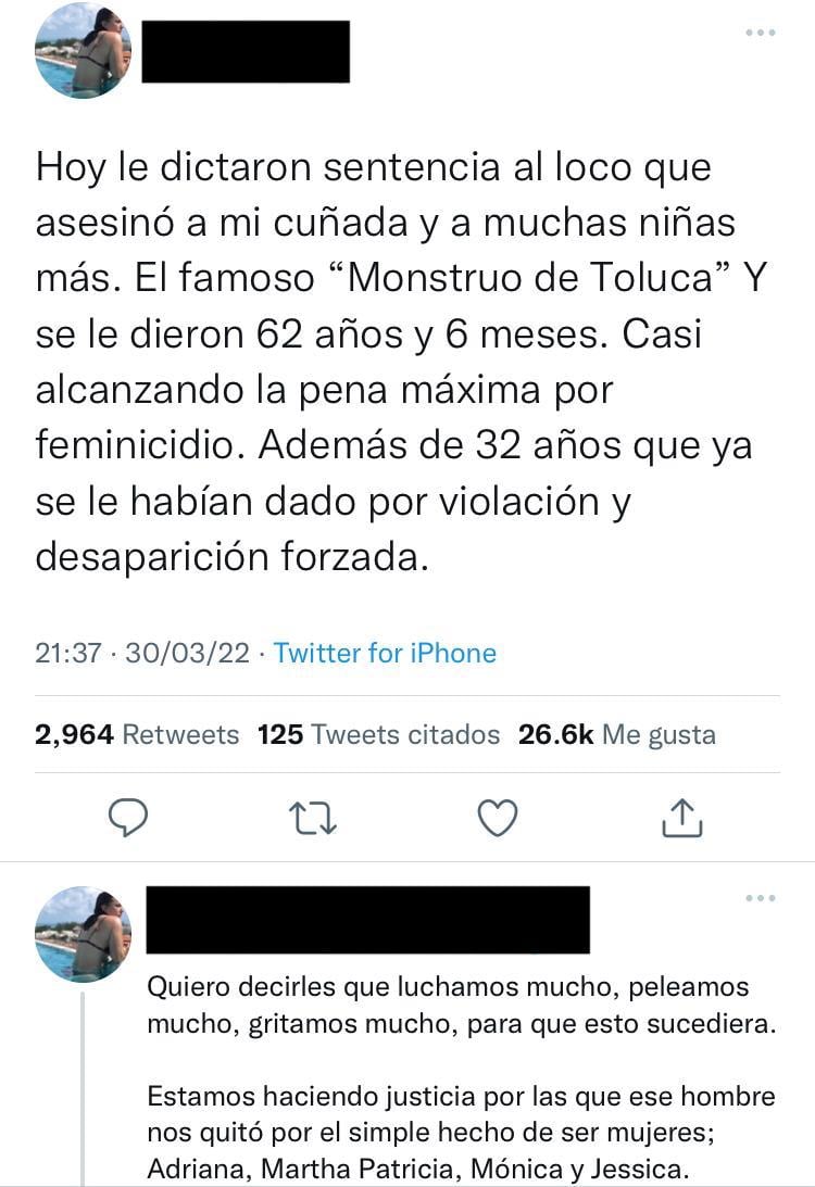 Familiar de Jessica Jaramillo