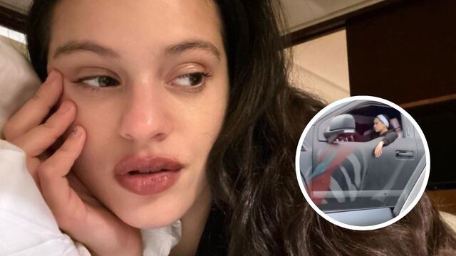 Captan a Rosalía a bordo de una camioneta carísima