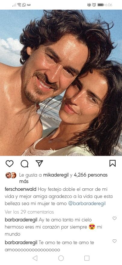 Fernando Schoenwald dedica mensaje a Bárbara de Regil