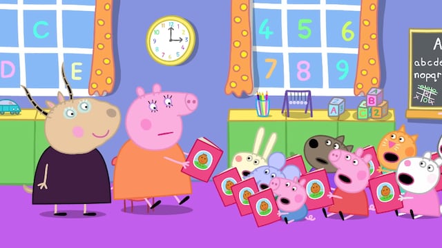 Peppa Pig por Día internacional de los Escritores