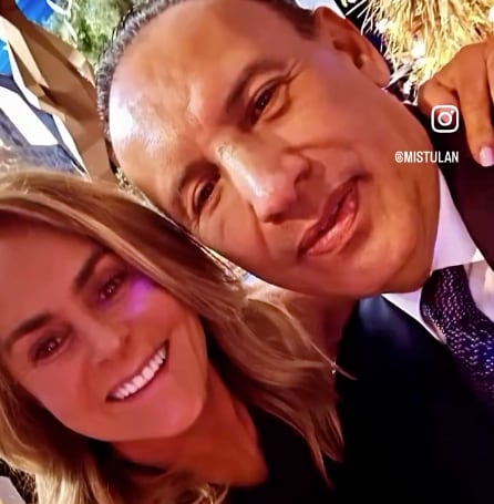 Antonio Berume, bautizo del hijo de Carlos Rivera y Cynthia Rodríguez
