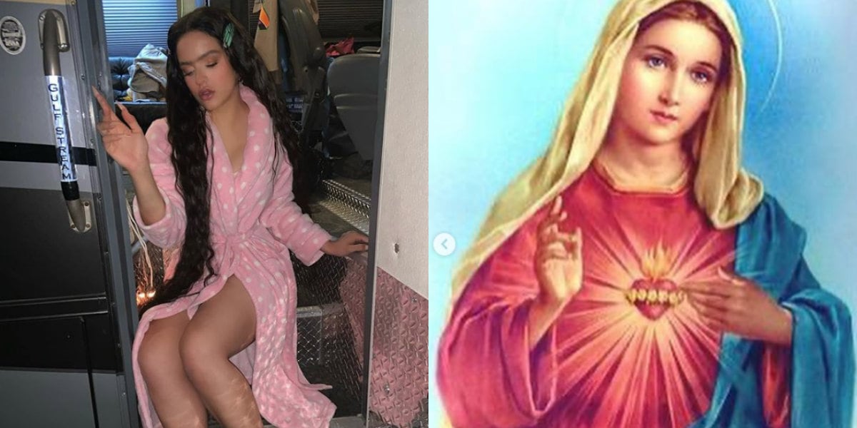 Rosalía se compara con la Virgen María