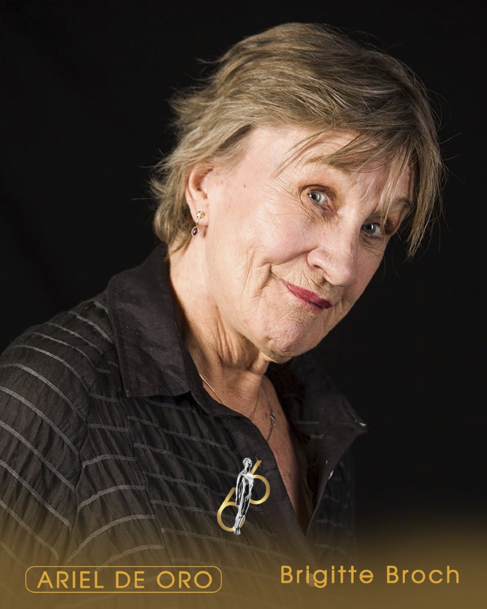 Brigitte Broch recibe el Ariel de Oro
