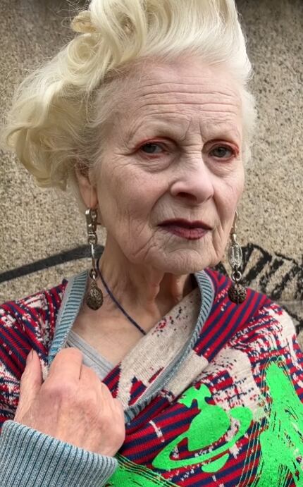 Vivienne Westwood, diseñadora de moda