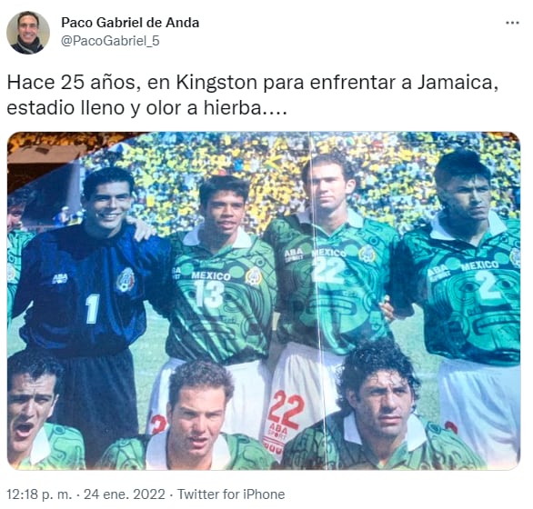 Paco Gabriel de Anda sobre Jamaica