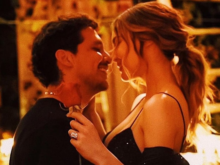 Belinda y Christian Nodal