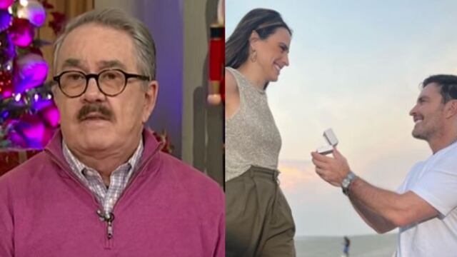 Pedro Sola dice que el anillo de JUlián Gil tiene un diamante muy chiquito
