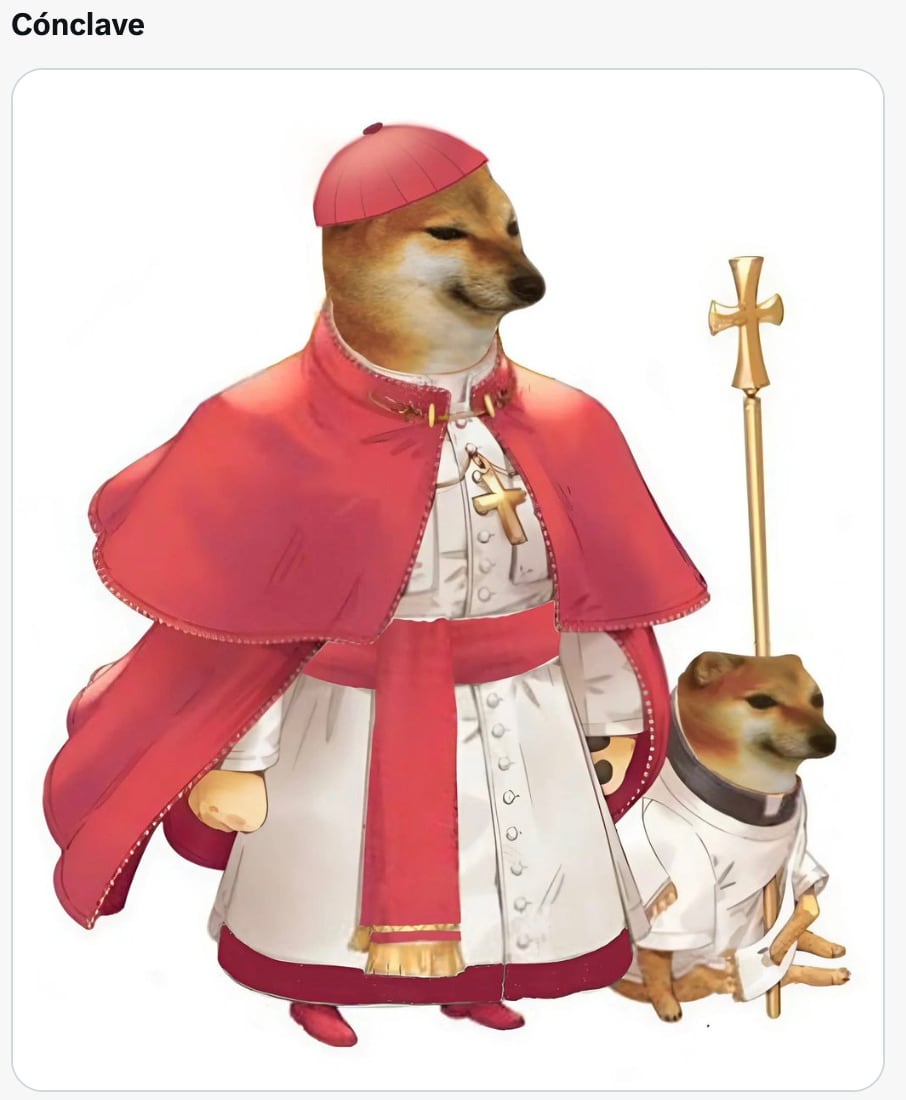 Memes del cónclave 2025 sobre el nuevo papa