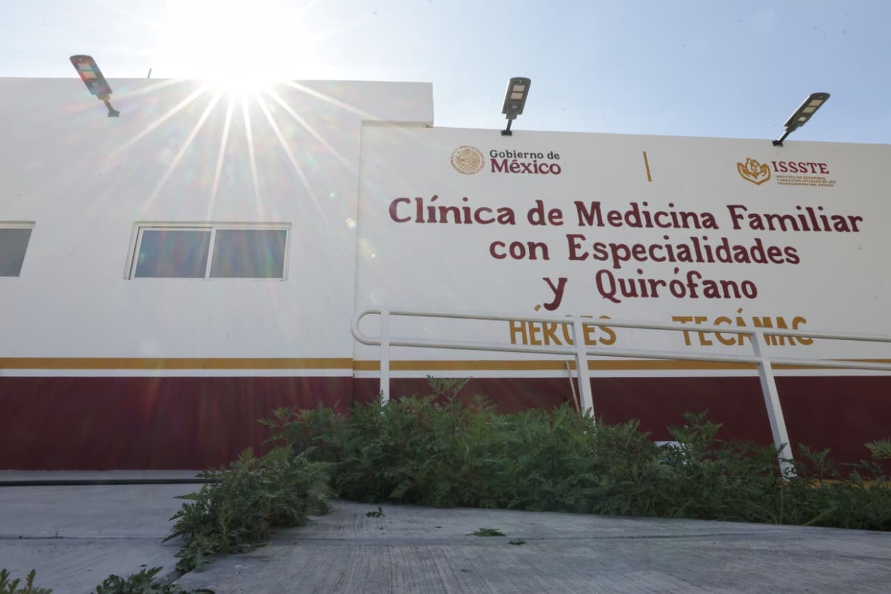 ISSSTE inaugura dos clínicas con quirófano en Tecámac.