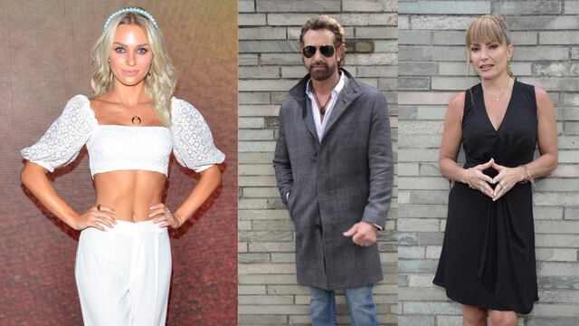 Irina Baeva, Gabriel Soto y Martha Julia.