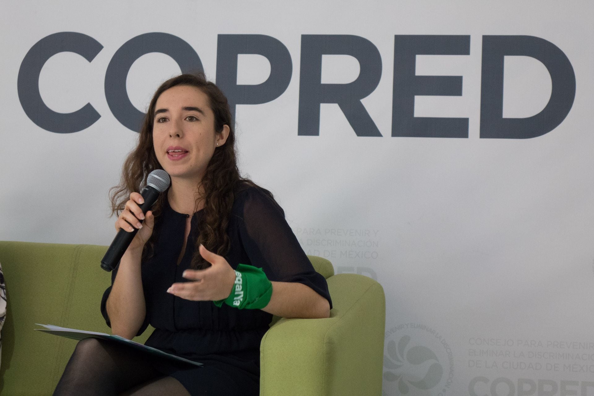 Geraldina González, presidenta del Copred CDMX