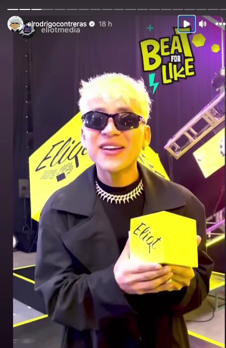 Rod Contreras en los Eliot Awards 2022