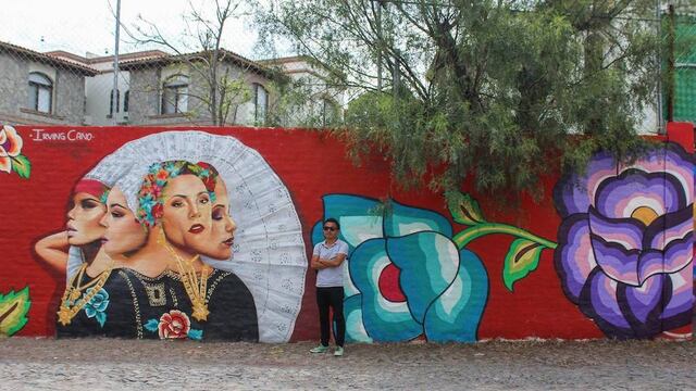 Mural de Irving Cano.