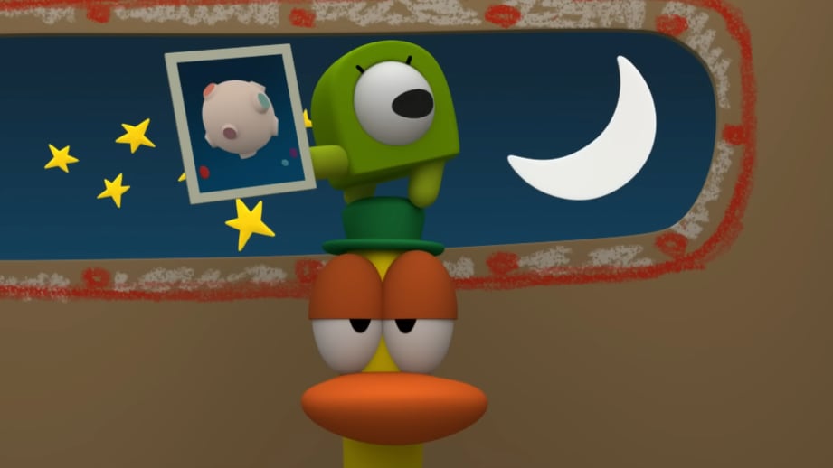 Pocoyó por la luna llena de febrero 2025