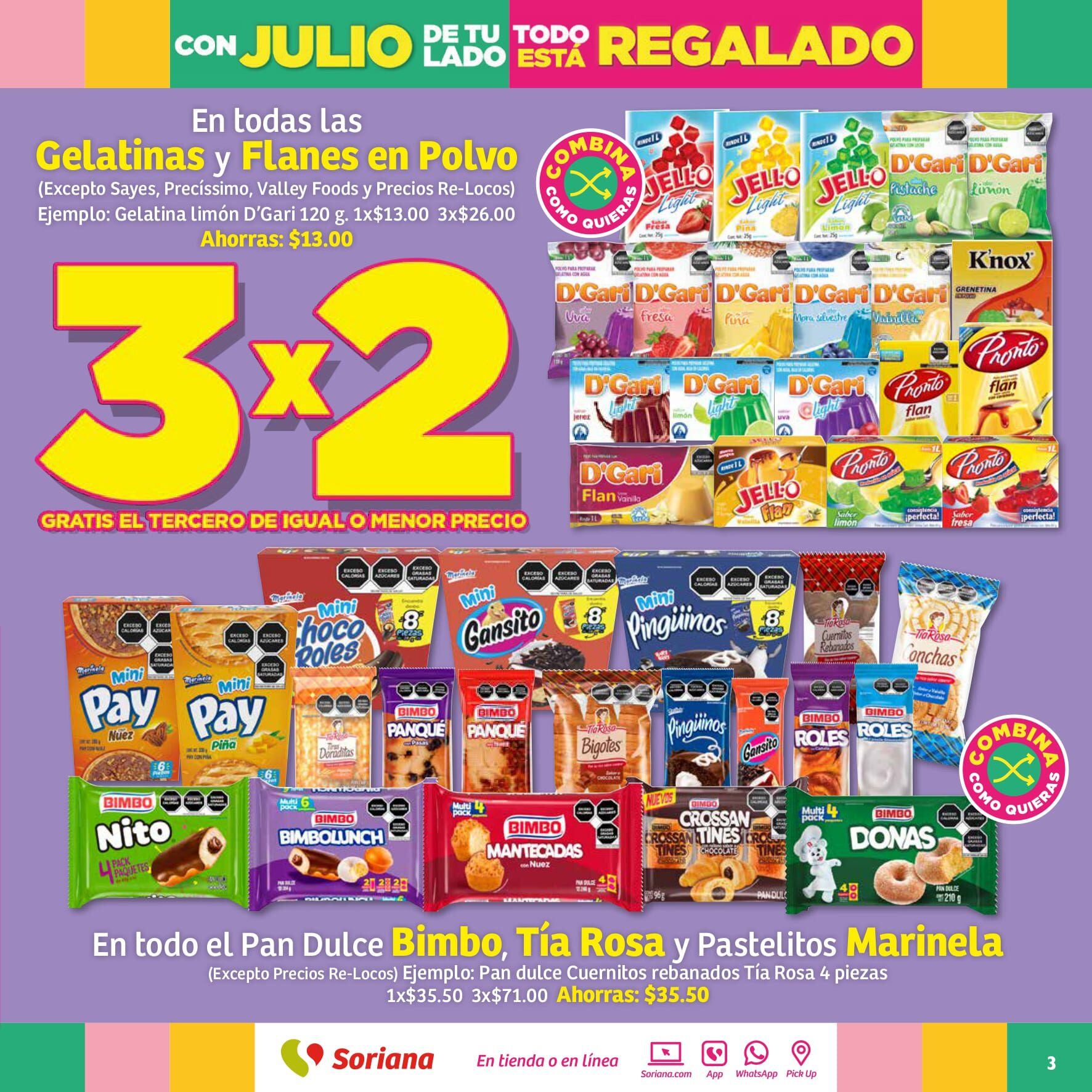 Ofertas 3x2