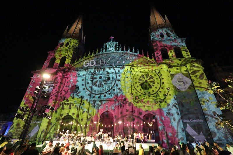 Festival GDLUZ en Guadalajara