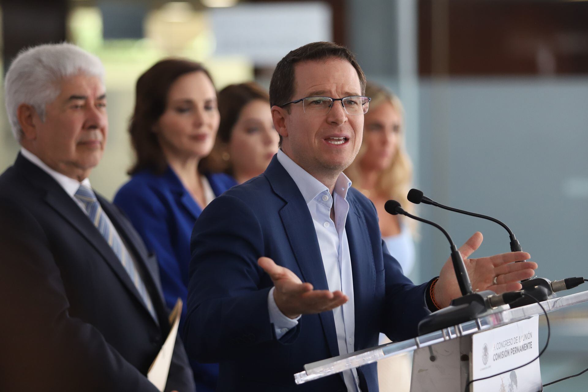 Ricardo Anaya, lider panista en el Senado