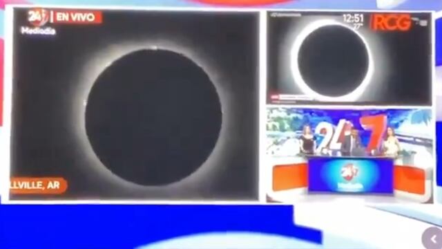 Televisora de Saltillo se robó el video equivocado del eclipse solar y transmitió genitales en vivo