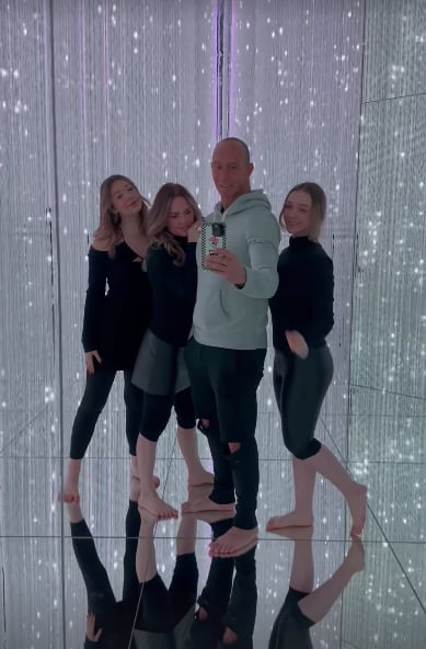 Andrea Legarreta y su familia vacacionan en Japón