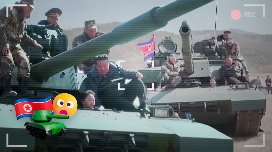 Kim Jong-un sorprende al aparecer con su hija en un tanque militar