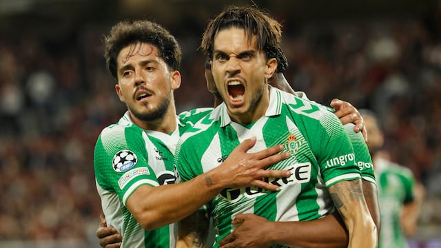Real Betis remontó ante Lille para ganar como visitante en la Champions League