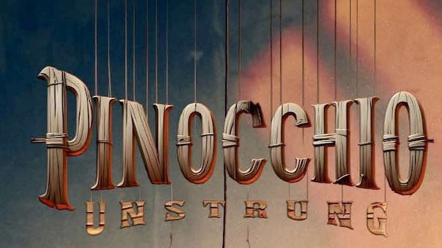 Cartel de Pinocchio Unstrung, película terror