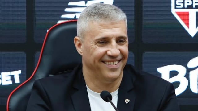 Hernán Crespo, director técnico del Atlas para el Apertura 2026