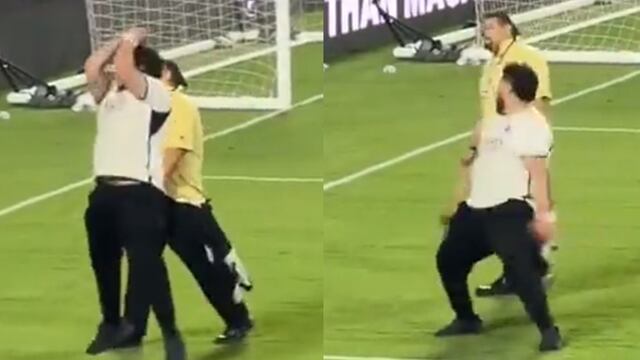 Fan celebra como Cristiano Ronaldo