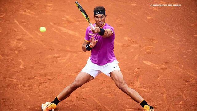 Rafa Nadal derrotó a Horacio Zeballos en las semifinales de Barcelona