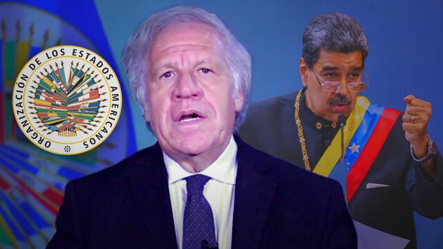 Luis Almagro contra Nicolás Maduro en la OEA