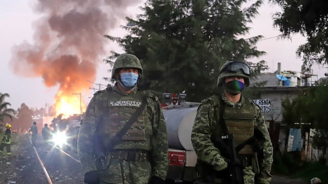 Explosión por fuga de gas en San Pablo Xochimehuacán, Puebla