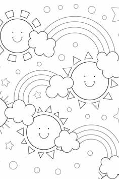 Dibujos de Arcoíris Día Mundial del Arcoíris