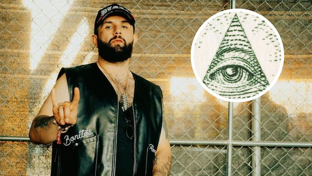 Carin León es criticado por Illuminati y tener pacto con el demonio por la portada de Bocachueca Vol. 1