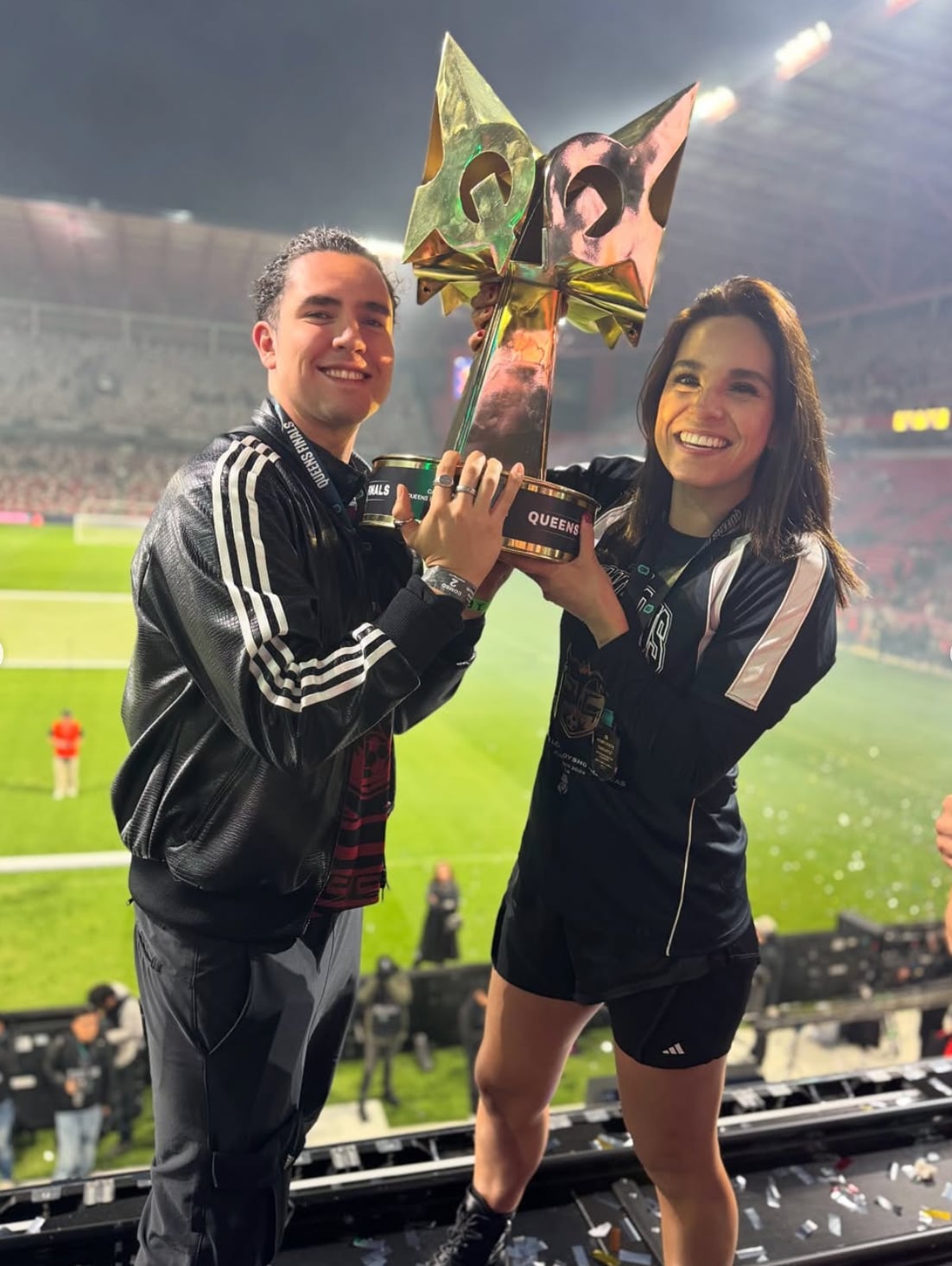 Tania Rincón y Pedro Pereyra