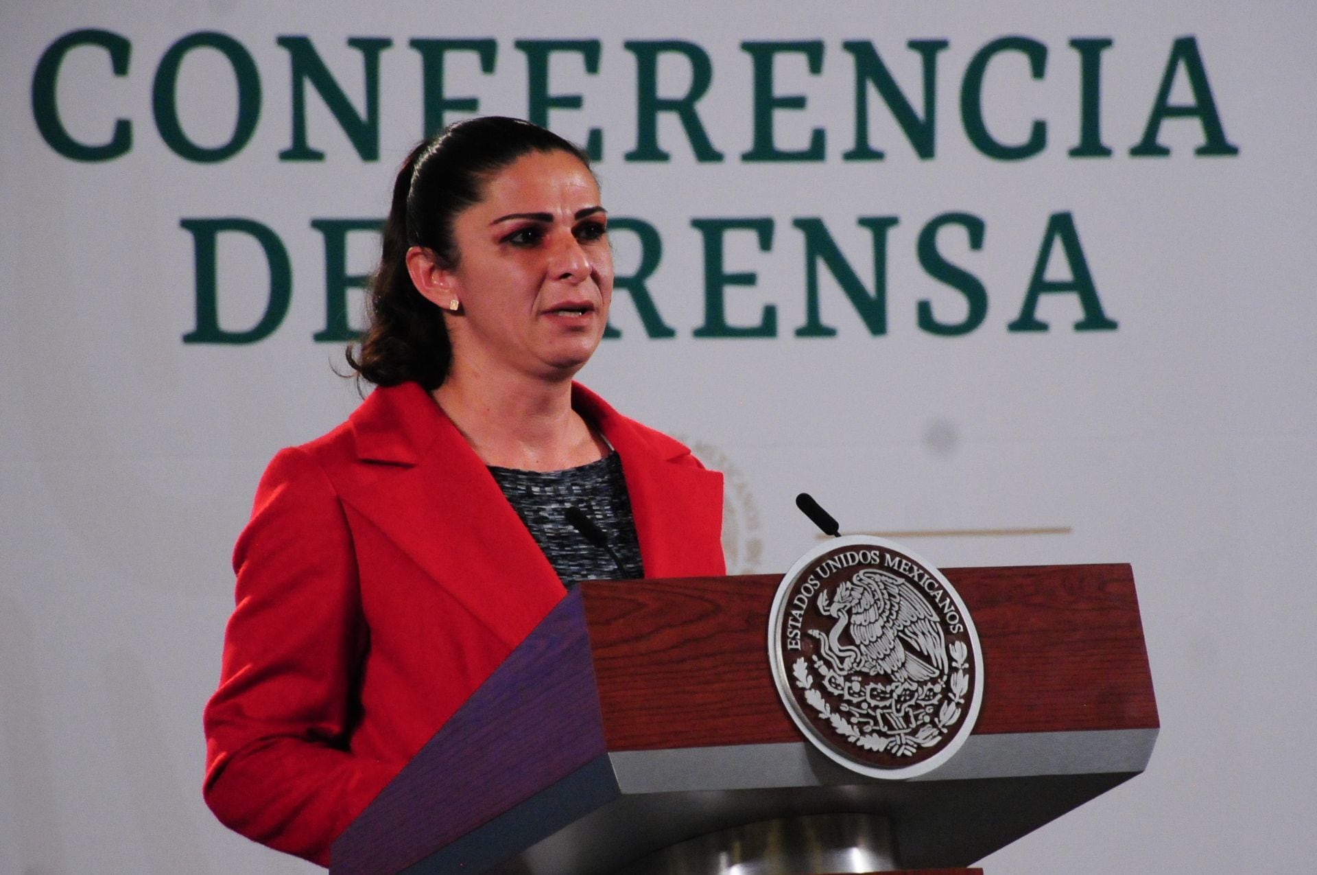Ana Gabriela Guevara, titular de la Conade
