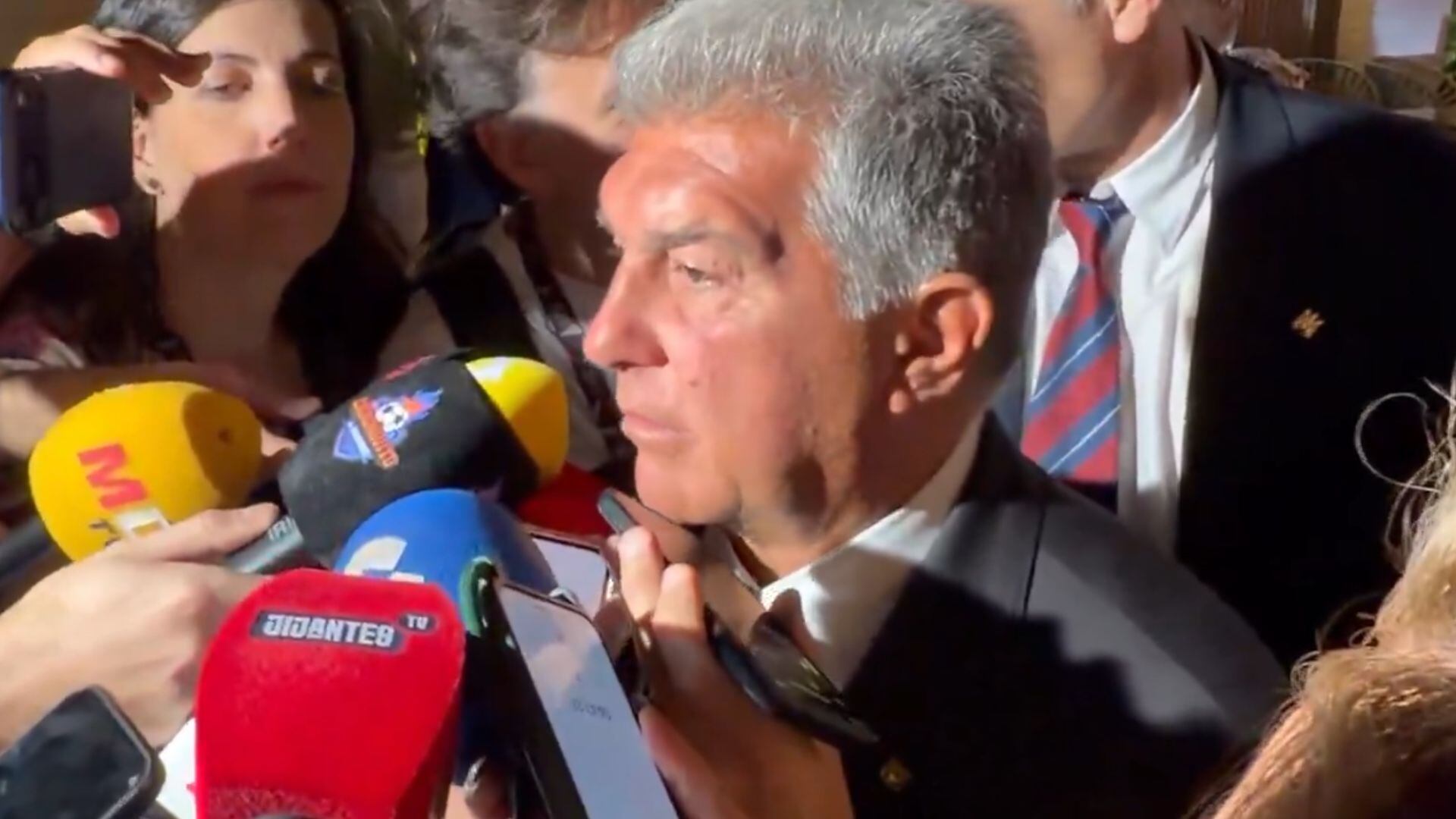 Se prende El Clásico: Las fuertes declaraciones del Presidente del Barcelona previo a la final vs Real Madrid