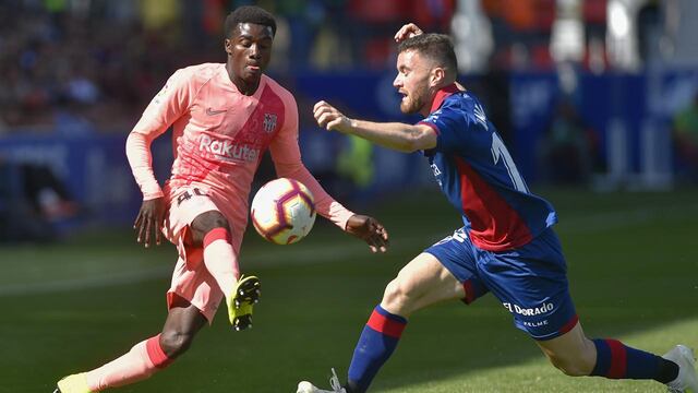 Barcelona vivió un partido complicado.