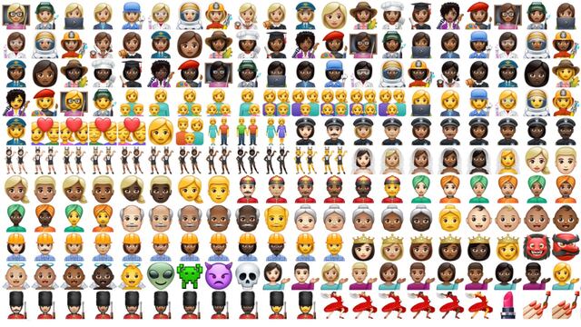 Los nuevos emojis de WhatsApp.
