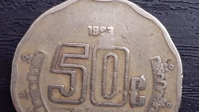 Moneda de 50 centavos