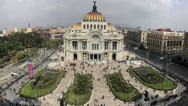 Palacio de Bellas Artes.
