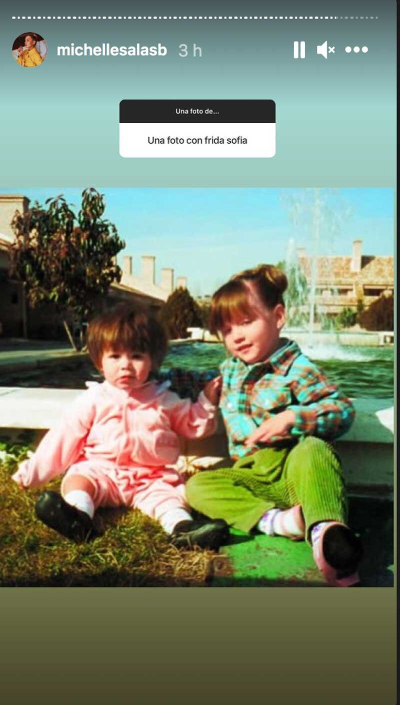 Michelle Salas y Frida Sofía