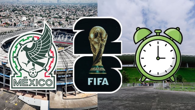 Revelan el horario de los partidos de México en el Mundial 2026