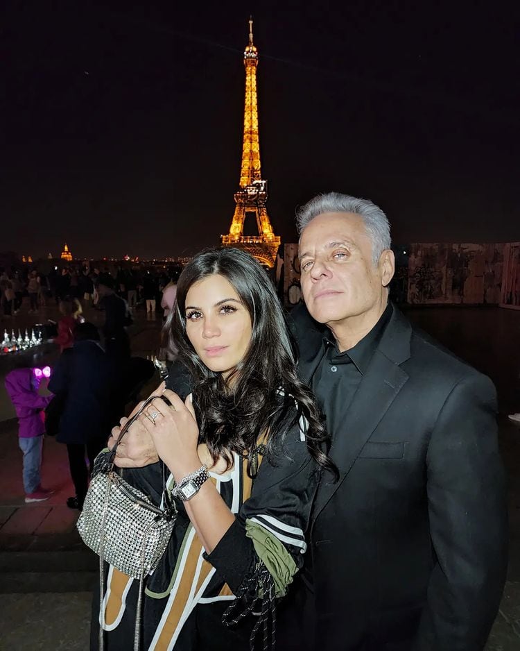 Cinthia Aparicio y Alexis Ayala.