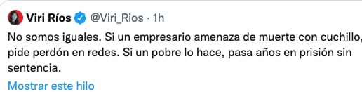 Tuit sobre Daniel Tabe