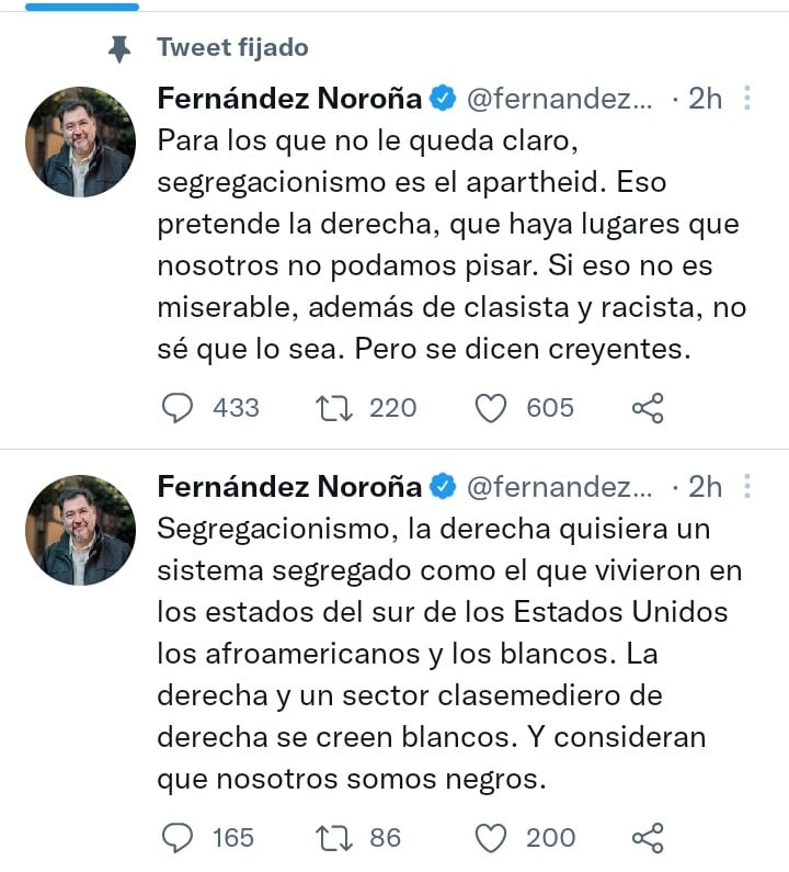 Tuit Gerardo Fernández Noroña